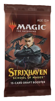 Magic the Gathering: Strixhaven: School of Mages - Draft Booster Pack (15 Cards)