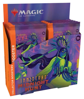 Magic the Gathering: Innistrad Midnight Hunt - Collector Booster Box (12 Packs)