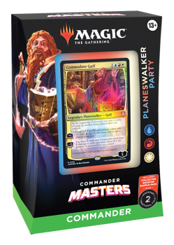 Magic the Gathering: Commander Masters - Commander Deck Planeswalker Party