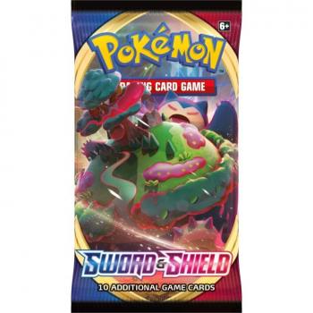 Pokemon Sword and Shield Booster Pack (10 Cards)