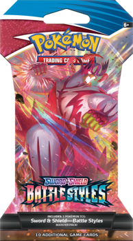 Pokemon Battle Styles Blister Pack (Urshifu Red art)