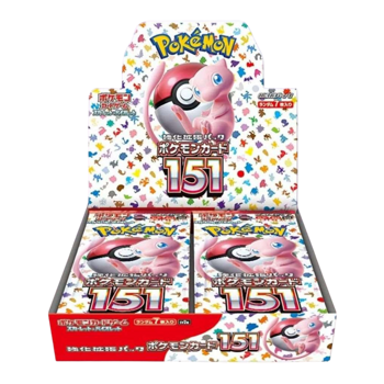 Pokemon 151 Japanese Booster Box (20 Packs)