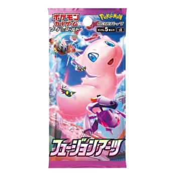 Pokemon Fusion Arts Japanese Booster Pack (5 Cards)