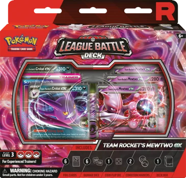 Pokemon Team Rocket's Mewtwo EX League Battle Deck