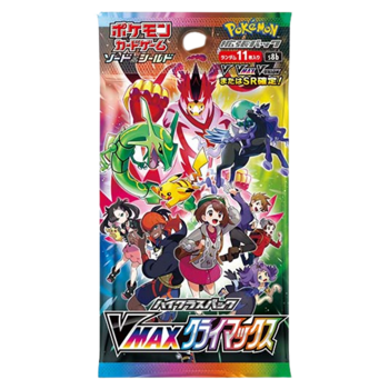 Pokemon VMAX Climax Japanese Booster Pack (11 Cards)