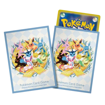 Pokemon Eevees Standard Card Sleeves (64 Sleeves)