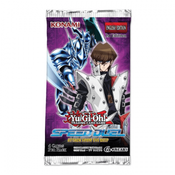 Yu-Gi-Oh! Sealed Booster Pack (4 Cards) - Speed Duel: Attack from the Deep (1st Edition)