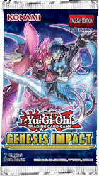 Yu-Gi-Oh! Sealed Booster PACK (7 Cards) - Genesis Impact (1st Edition)