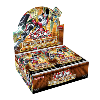 Yu-Gi-Oh! Sealed Booster BOX (24 packs) - Lightning Overdrive (1st Edition)