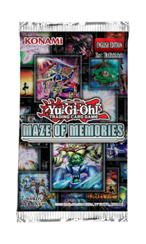 Yu-Gi-Oh! Sealed Booster PACK Maze of Memories (7 Cards) (1st Edition)
