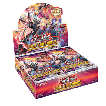 Yu-Gi-Oh! Sealed Booster BOX Wild Survivors (24 packs)