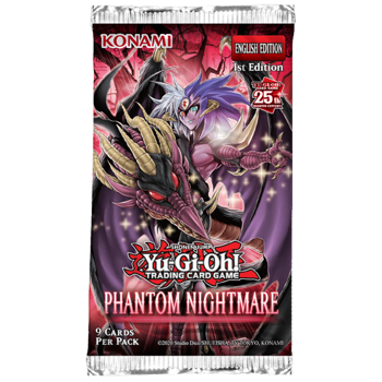Yu-Gi-Oh! Sealed Booster PACK Phantom Nightmare (9 Cards)