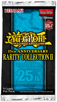 Yu-Gi-Oh! Sealed Booster PACK 25th Anniversary Rarity Collection 2 (9 Cards)