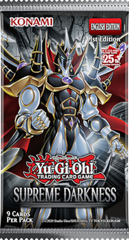 Yu-Gi-Oh! Sealed Booster PACK Supreme Darkness (9 Cards)