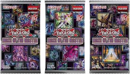 Yu-Gi-Oh! Sealed Booster Pack Maze of the Master (7 Cards)
