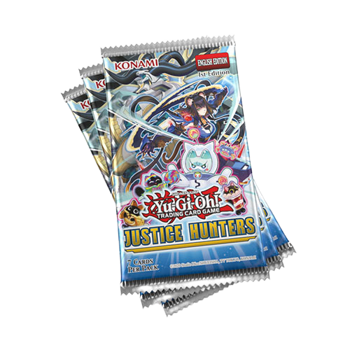 Yu-Gi-Oh! Sealed Booster Pack Justice Hunters (7 Cards)